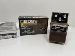 BOSS FRV-1 '63 FENDER REVERB WITH ORIGINAL BOX GUITAR EFFECT PEDAL NEW