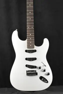 FENDER AERODYNE SPECIAL STRATOCASTER BRIGHT WHITE ROSEWOOD FINGERBOARD
