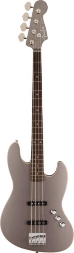 FENDER AERODYNE SPECIAL JAZZ BASS DOLPHIN GRAY METALLIC ROSEWOOD FINGERBOARD