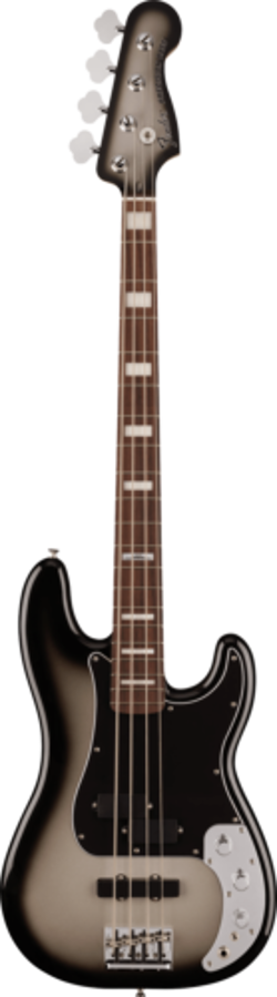 FENDER TROY SANDERS PRECISION BASS SILVERBURST ROSEWOOD FINGERBOARD
