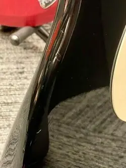 FENDER USED ERIC CLAPTON STRATOCASTER -BLACK- 1991 LACE SENSOR PU SAFE DELIVERY