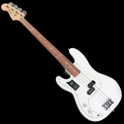 FENDER PLAYER SERIES PRECISION BASS LEFT-HANDED POLAR WHITE PAU FERRO B-GRADE OU