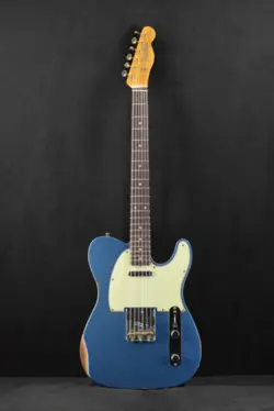 FENDER CUSTOM SHOP LIMITED EDITION '60 TELECASTER RELIC - AGED LAKE PLACID BLUE