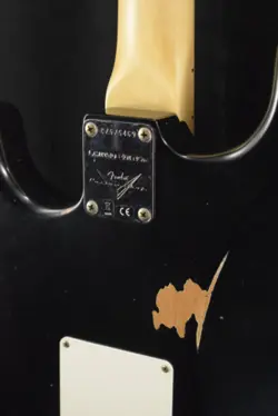 FENDER CUSTOM SHOP LIMITED EDITION '68 STRATOCASTER JOURNEYMAN RELIC - BLACK