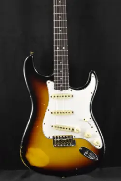 FENDER LIMITED EDITION '64 STRATOCASTER RELIC - FADED AGED 3 COLOR SUNBURST