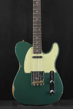 FENDER LIMITED EDITION '61 TELECASTER RELIC - AGED SHERWOOD GREEN METALLIC -