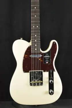 FENDER AMERICAN PROFESSIONAL II TELECASTER OLYMPIC WHITE ROSEWOOD FINGERBOARD