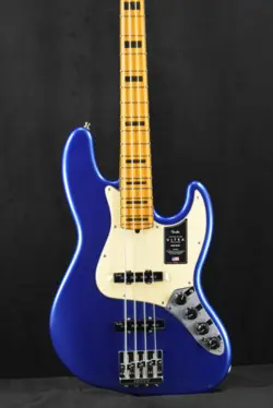 FENDER AMERICAN ULTRA JAZZ BASS COBRA BLUE MAPLE FINGERBOARD
