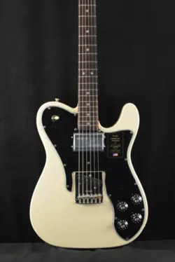 FENDER AMERICAN VINTAGE II 1977 TELECASTER CUSTOM OLYMPIC WHITE ROSEWOOD