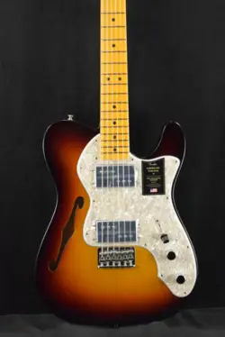 FENDER AMERICAN VINTAGE II 1972 TELECASTER THINLINE 3-COLOR SUNBURST MAPLE