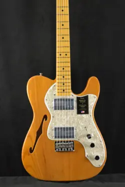 FENDER AMERICAN VINTAGE II 1972 TELECASTER THINLINE AGED NATURAL MAPLE