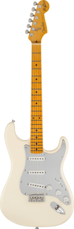 FENDER NILE RODGERS HITMAKER STRATOCASTER OLYMPIC WHITE MAPLE FINGERBOARD