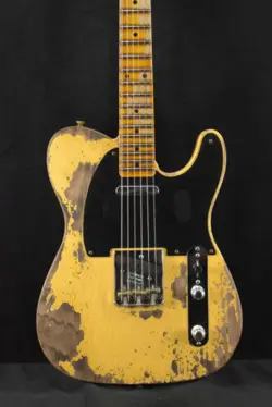 FENDER LIMITED EDITION '53 TELE NOCASTER BLONDE - SUPER HEAVY RELIC
