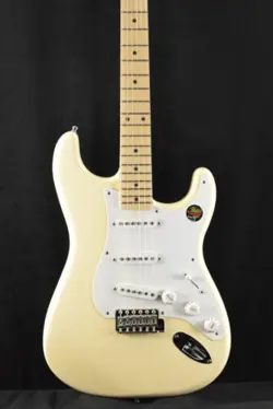 FENDER JIMMIE VAUGHAN TEX-MEX STRAT OLYMPIC WHITE MAPLE FINGERBOARD