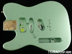 LEFTY FENDER AMERICAN PROFESSIONAL II TELECASTER BODY USA TELE MYSTIC SURF GREEN