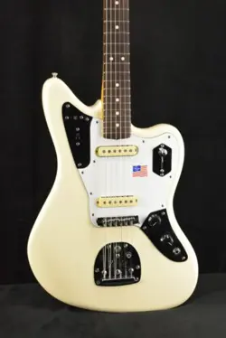 FENDER JOHNNY MARR JAGUAR ROSEWOOD FINGERBOARD OLYMPIC WHITE