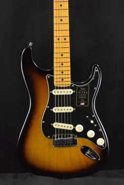 FENDER AMERICAN ULTRA LUXE STRATOCASTER 2-COLOR SUNBURST MAPLE FINGERBOARD