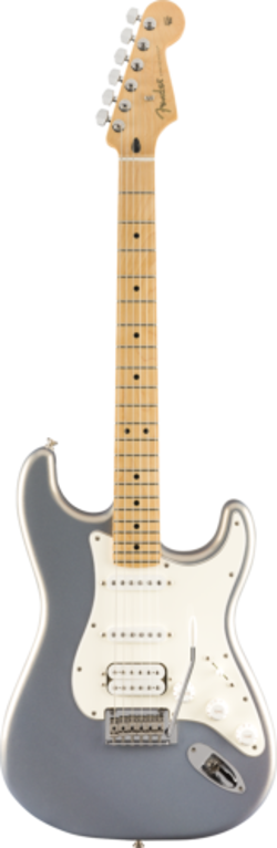 FENDER PLAYER STRATOCASTER HSS SILVER MAPLE FINGERBOARD