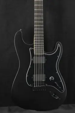 FENDER JIM ROOT STRATOCASTER FLAT BLACK EBONY FINGERBOARD