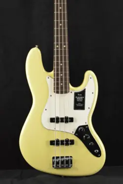 FENDER PLAYER II JAZZ BASS HIALEAH YELLOW ROSEWOOD FINGERBOARD