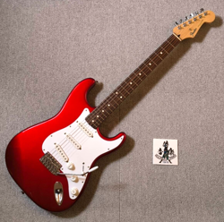 FENDER JAPAN STRATOCASTER ST-362 ELECTRIC GUITAR CANDY APPLE RED MADE IN JAPAN
