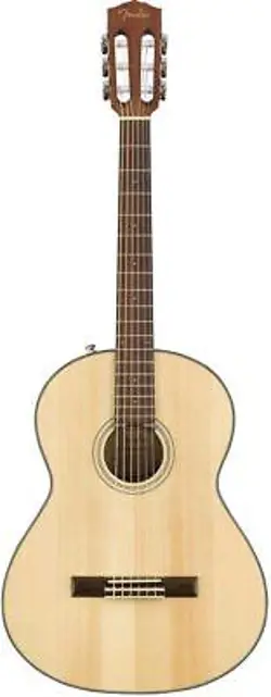 FENDER CN-60S CONCERT NYLON STRING ACOUSTIC GUITAR, RIGHT-HANDED - NATURAL