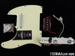 LEFTY FENDER AMERICAN PROFESSIONAL II TELECASTER LOADED PICKGUARD, TELE V MOD