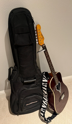 FENDER ALKALINE TRIO MALIBU PLAYER CALIFORNIA SERIES ACOUSTIC / ELECTRIC GUITAR