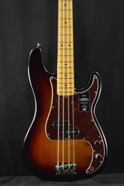 FENDER AMERICAN PROFESSIONAL II PRECISION BASS 3-COLOR SUNBURST MAPLE