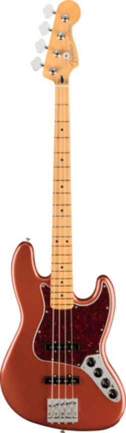 FENDER PLAYER PLUS JAZZ BASS AGED CANDY APPLE RED