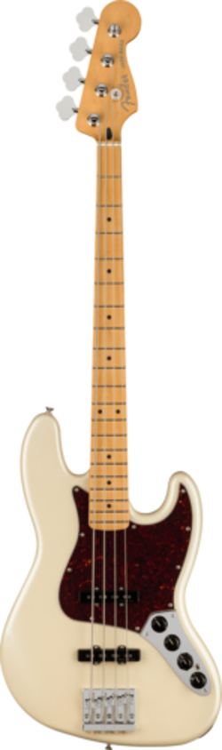 FENDER PLAYER PLUS JAZZ BASS OLYMPIC PEARL MAPLE FINGERBOARD