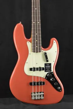 FENDER VINTERA II '60S JAZZ BASS FIESTA RED ROSEWOOD FINGERBOARD