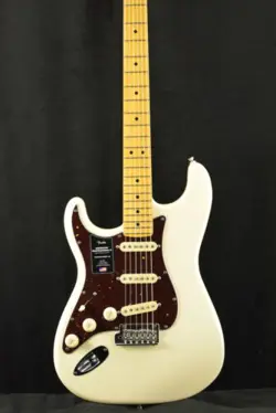 FENDER AMERICAN PROFESSIONAL II STRATOCASTER LEFT-HAND OLYMPIC WHITE MAPLE