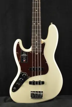 FENDER AMERICAN PROFESSIONAL II JAZZ BASS LEFT-HAND  OLYMPIC WHITE