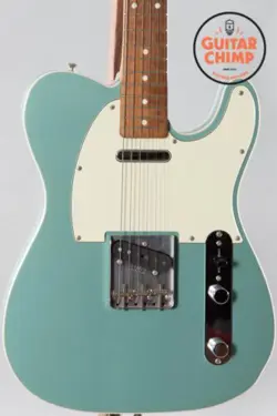 2013 FENDER TL62B ’62 REISSUE TELECASTER CUSTOM OCEAN TURQUOISE METALLIC