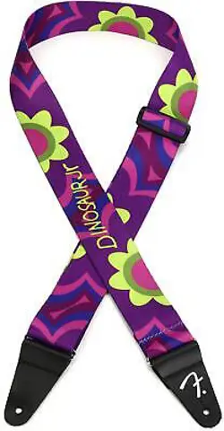 FENDER 2-INCH J MASCIS GUITAR STRAP - MAGENTA FLOWER (3-PACK) BUNDLE
