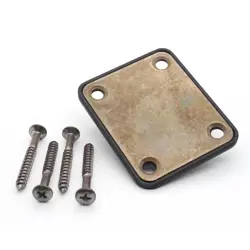 RELIC FINISH GUITAR AND BASS NECK PLATE FOR FENDER,PEAVEY,SCHECTER,WASHBURN,ESP