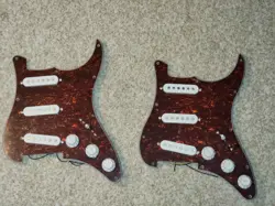 2 FENDER STYLE LOADED PICKUPS