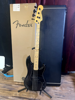 UPGRADED FENDER PLAYER II PRECISION BASS WITH FENDER HARD CASE