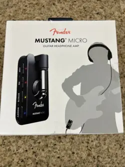 FENDER 2311300000 MUSTANG MICRO GUITAR MODELING RECHARGEABLE HEADPHONE - NEW