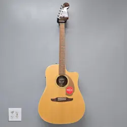 FENDER REDONDO PLAYER ACOUSTIC GUITAR NATURAL FINISH