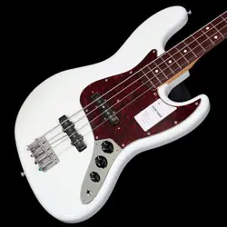 FENDER MADE IN JAPAN HERITAGE 60S JAZZ BASS ROSEWOOD OLYMPIC WHITE WEIGHT: 4.1KG
