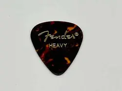 FENDER CLASSIC CELLULOID 351 SHAPE PICKS BROWN HEAVY MADE IN USA UNUSED NEW 08