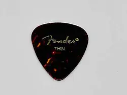 FENDER CLASSIC CELLULOID 451 SHAPE PICKS BROWN THIN MADE IN USA UNUSED NEW 12