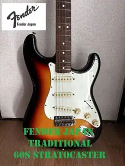 FENDER MIJ TRADITIONAL 60S STRATOCASTER #PC43ED