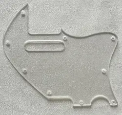 FOR FENDER MERLE HAGGARD F HOLE TELECASTER GUITAR PICKGUARD CLEAR TRANSPARENT