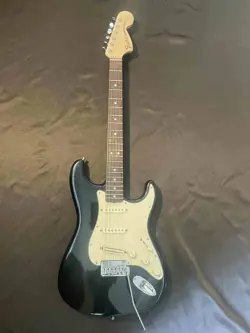 FENDER CUSTOM SHOP STRATOCASTER PRO 1106 CLOSET CLASSIC RELIC BLACK USA 2005 MOD