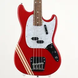 FENDER JAPANMUSTANG BASS MB-SD/CO TRINO RED/ YELLOW WHITE STRIPE