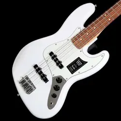 FENDER PLAYER SERIES JAZZ BASS POLAR WHITE PAU FERRO