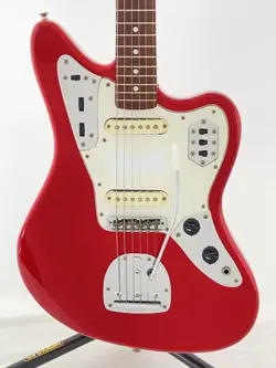 FENDER  MADE IN JAPAN TRADITIONAL 60S JAGUAR MATCHING HEAD CANDY APPLE RED